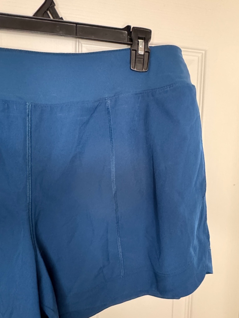 NWOT Tek gear Deep Blue Athletic Shorts with Wide Waistband - Picture 3 of 7